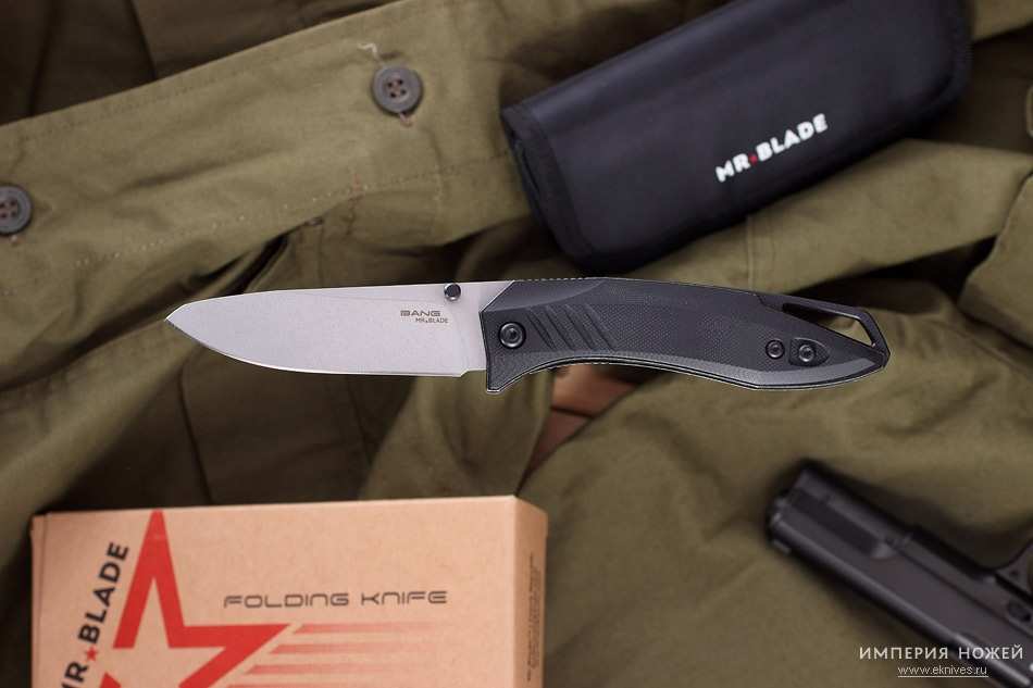 Нож Bang Stonewash – Mr.Blade фото