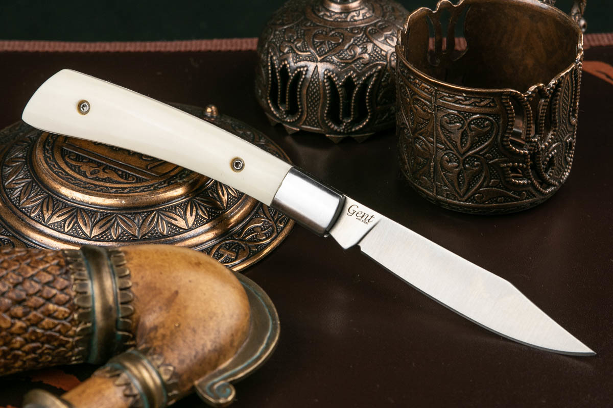 Складной нож Gent Aus-8 Satin Kizlyar Supreme фото