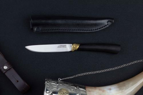 Нож Ш-1 65х13 латунь граб Беркут Кизляр