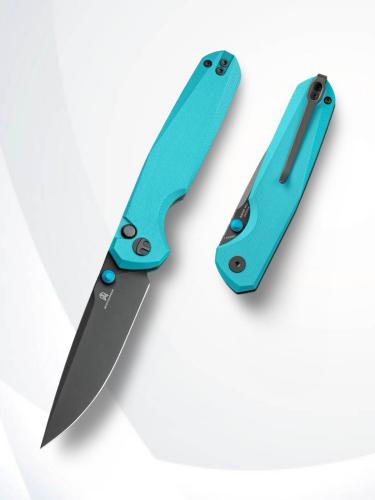 Нож Bestechman Velix сталь 14C28N рукоять Blue G10