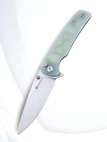 Складной нож Sencut Sachse Satin сталь 9Cr18MoV, рукоять Natural G10