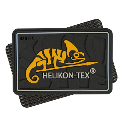 Патч Logo Patch - PVC Black Helikon-Tex