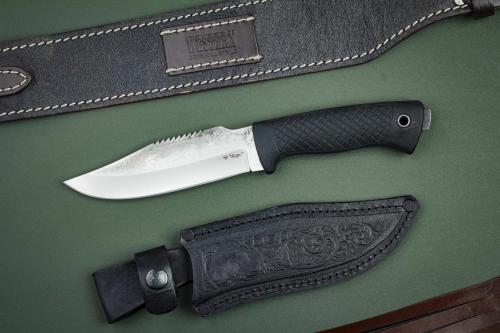 Нож Барс 65х13 резина Беркут