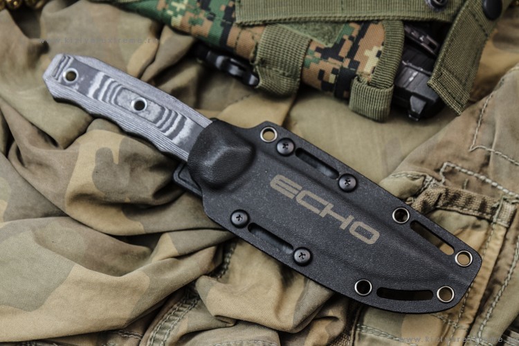 Нож Echo AUS-8 Black Kizlyar Supreme фото