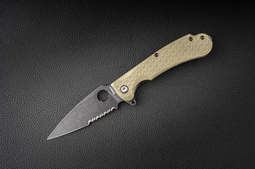 Складной нож Daggerr Resident serrated blackwash олива Складной нож Daggerr Resident serrated blackwash олива