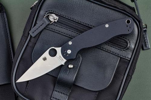 Нож Paramilitary 2 CH black Spyderco
