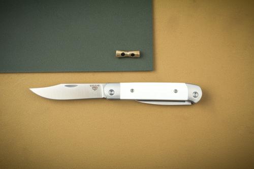 Нож складной Lord D2 G10 белый Кизляр