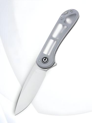 Складной нож CIVIVI Elementum satin сталь D2, рукоять Polished Clear Lexan Складной нож CIVIVI Elementum satin сталь D2, рукоять Polished Clear Lexan
