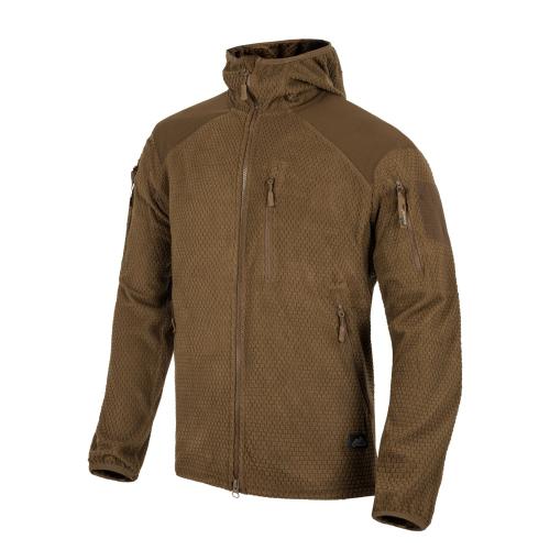 Толстовка Alpha Hoodie Jacket - Grid Fleece Helikon-Tex