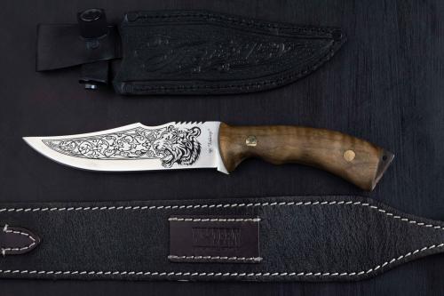 Нож Тайгер - 65Х13/орех Беркут Кизляр