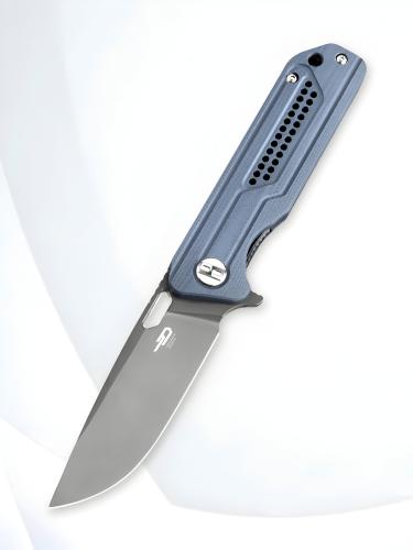 Нож складной Bestech Circuit Blue Titanized Grey