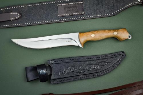 Нож Бык - 65Х13/орех Беркут Кизляр