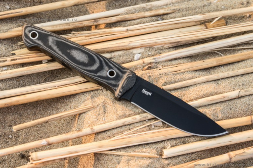 Нож Santi AUS-8 Black Titanium