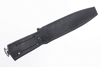 Нож КО-1 Черный Дерево/Кожа Нож КО-1 Черный Дерево/Кожа