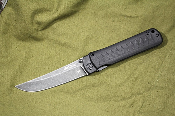 Нож складной Whisper D2 Black