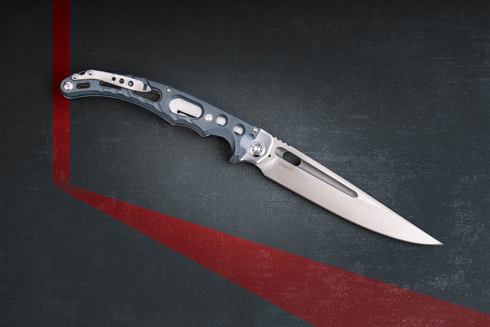 Нож складной Аватар Н 334-108404 D2