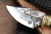 Нож Качкар Х12МФ/латунь Блажко