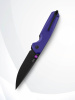 Нож Bestechman Velix Black PVD сталь 14C28N рукоять Purple G10