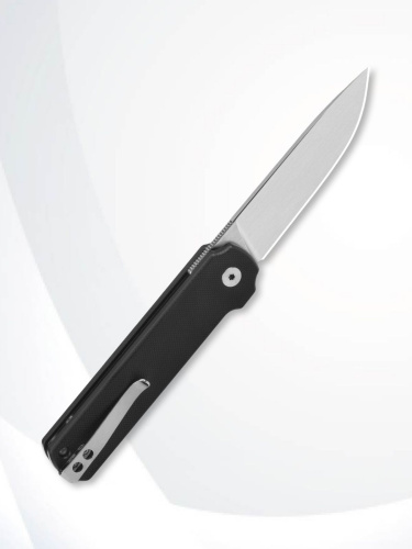 Нож QSP Lark satin сталь 14C28N, рукоять Black G10