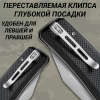 Складной нож CIVIVI Bhaltair stonewash сталь 14C28N, рукоять Black Coarse G10 Складной нож CIVIVI Bhaltair stonewash сталь 14C28N, рукоять Black Coarse G10