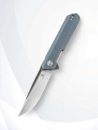 Нож Bestechman Dundee grey titanized/satin сталь D2, рукоять Grey G10