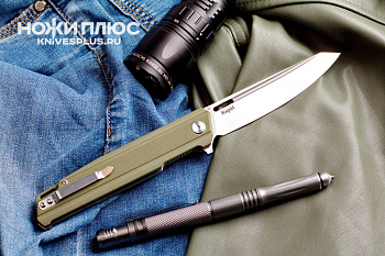 Нож складной Rapid (Рапид) D2 G10 зеленые плашки Кизляр