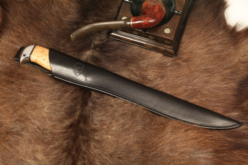 Нож Боярин (карельская береза)