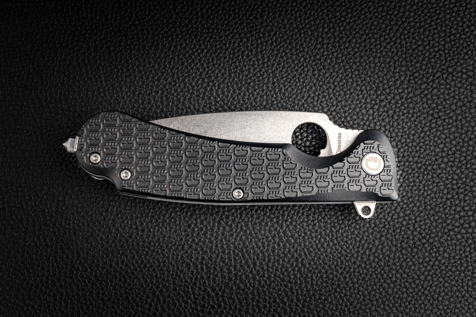 Складной нож Daggerr Resident stonewash черный Складной нож Daggerr Resident stonewash черный