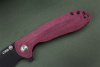 Складной нож CJRB Scoria PVD сталь AR-RPM9, рукоять Burgundy Micarta