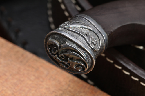 Нож Хищник - дамаск Блажко Кизляр