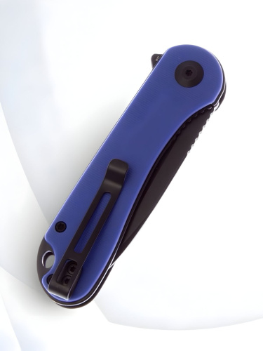 Складной нож CIVIVI Elementum Blackwash сталь D2, рукоять Blue G10 Складной нож CIVIVI Elementum Blackwash сталь D2, рукоять Blue G10