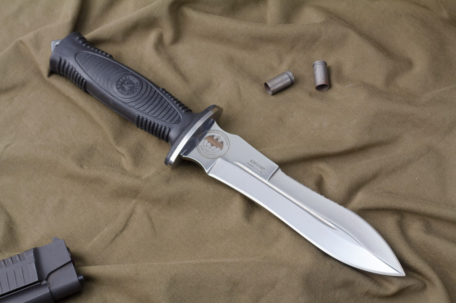 Нож Сталкер  с символикой ГРУ