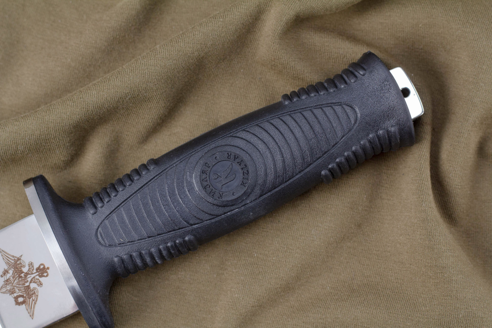 Нож КО-2 Полированный  с символикой Вооруженных сил Нож КО-2 Полированный  с символикой Вооруженных сил