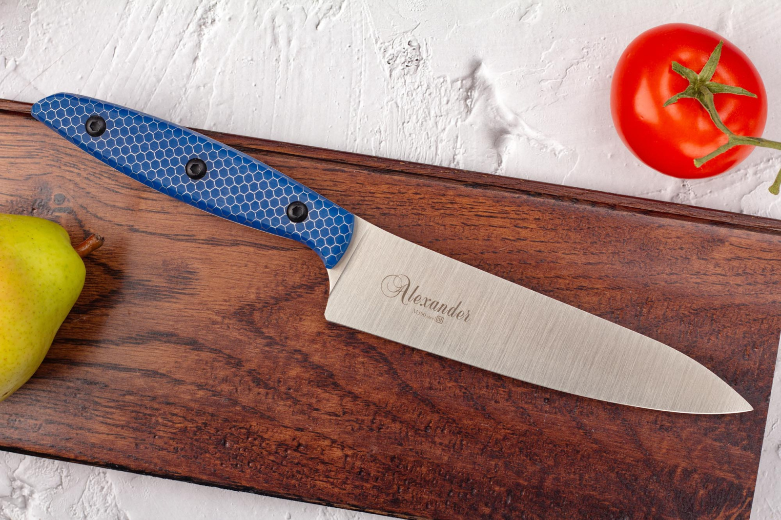 Нож alexander Pro MEDIUM M390 S satin Russo Knives