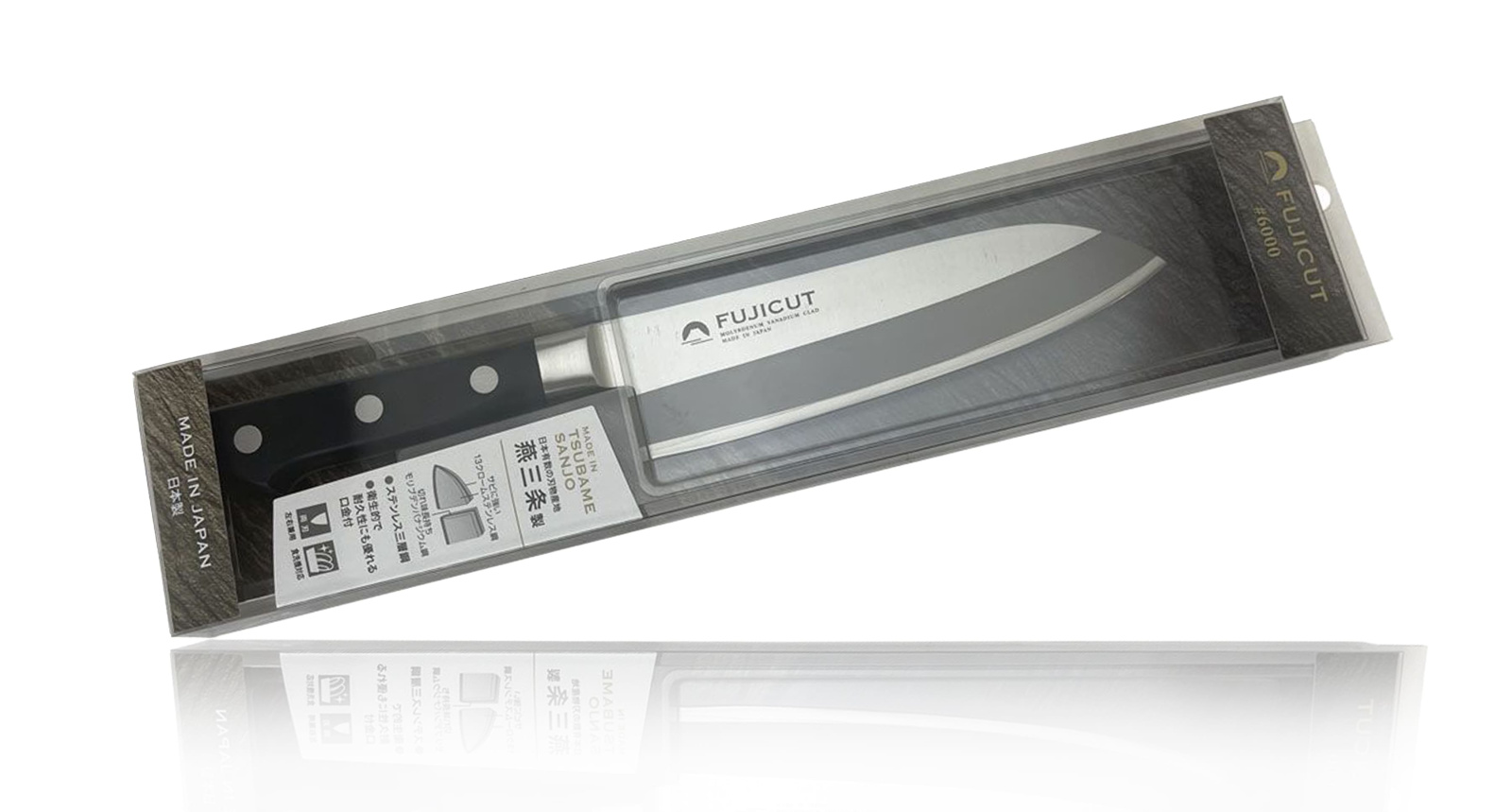 Кухонный нож Японский Шеф Сантоку FUJI CUTLERY FC-1661