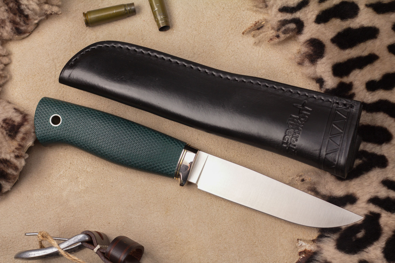 Нож Норт Эксперт CPR изумруд конвекс Южный Крест