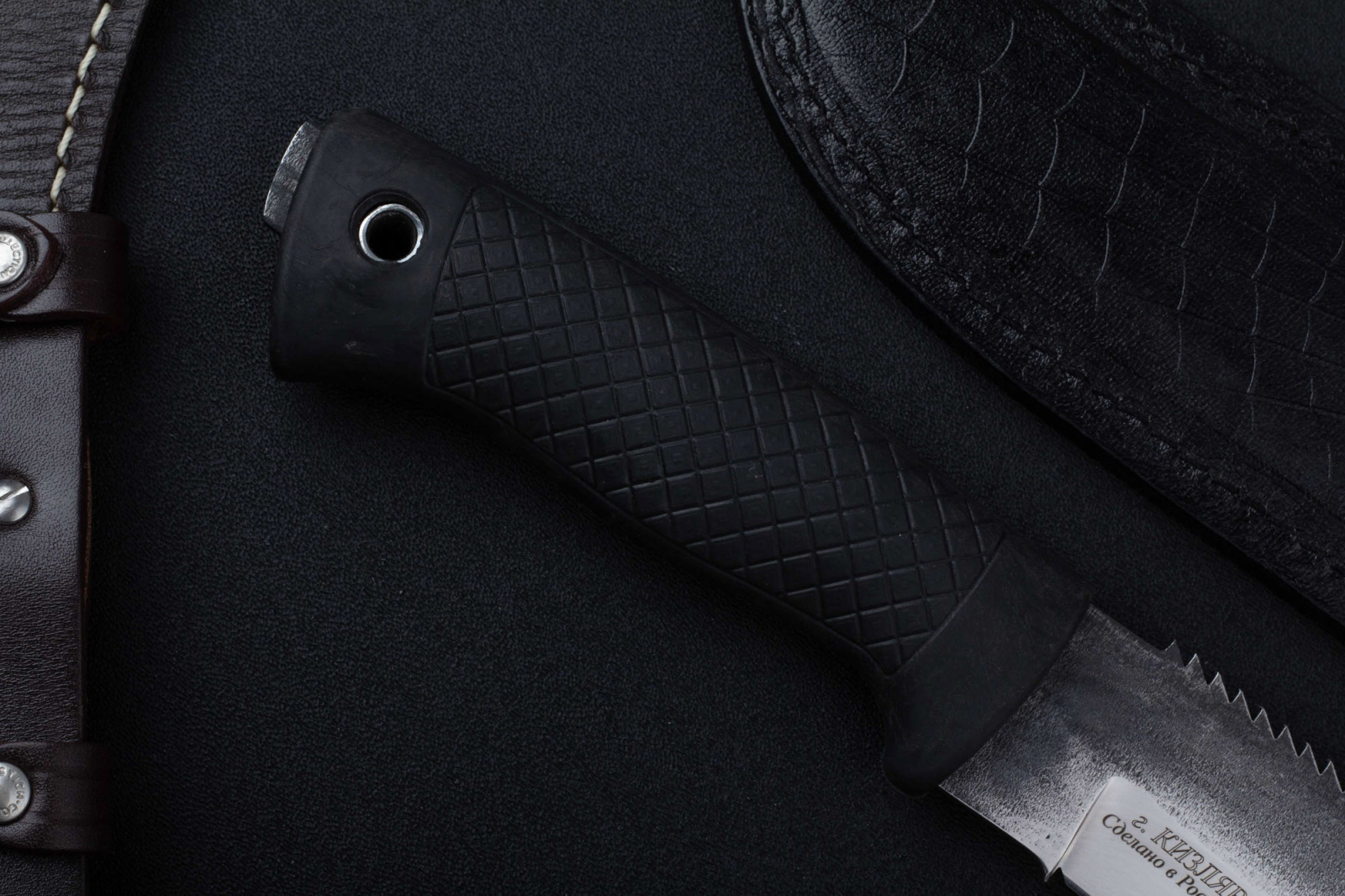 Нож Скорпион -1 65х13 резина Беркут