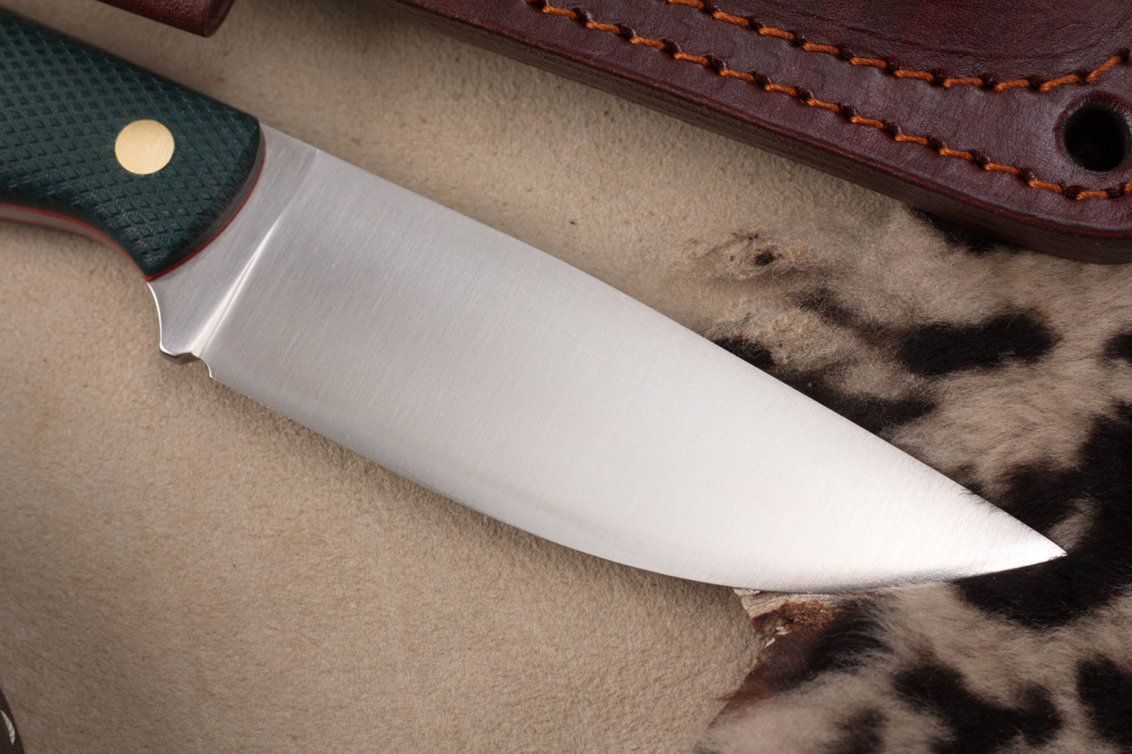 Нож Барибал CPR изумруд конвекс Южный Крест Нож Барибал CPR изумруд конвекс Южный Крест