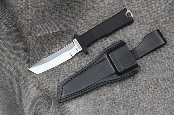 Нож водолазный Кальмар кожанные ножны