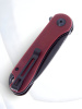 Складной нож CIVIVI Elementum Blackwash сталь D2, рукоять Burgundy G10 Складной нож CIVIVI Elementum Blackwash сталь D2, рукоять Burgundy G10