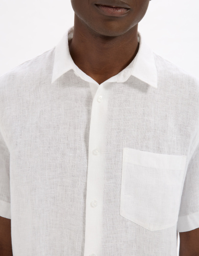 Рубашка льняная  - white Cellio