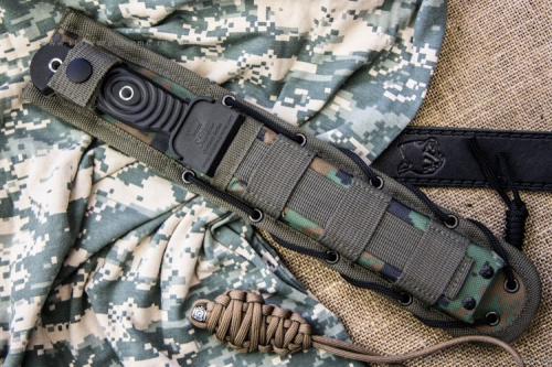 Нож Vendetta AUS-8 StoneWash