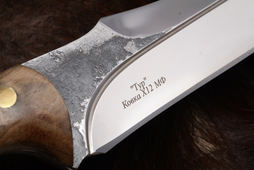 Нож Тур - Х12МФ/D2/клепанный Беркут Кизляр