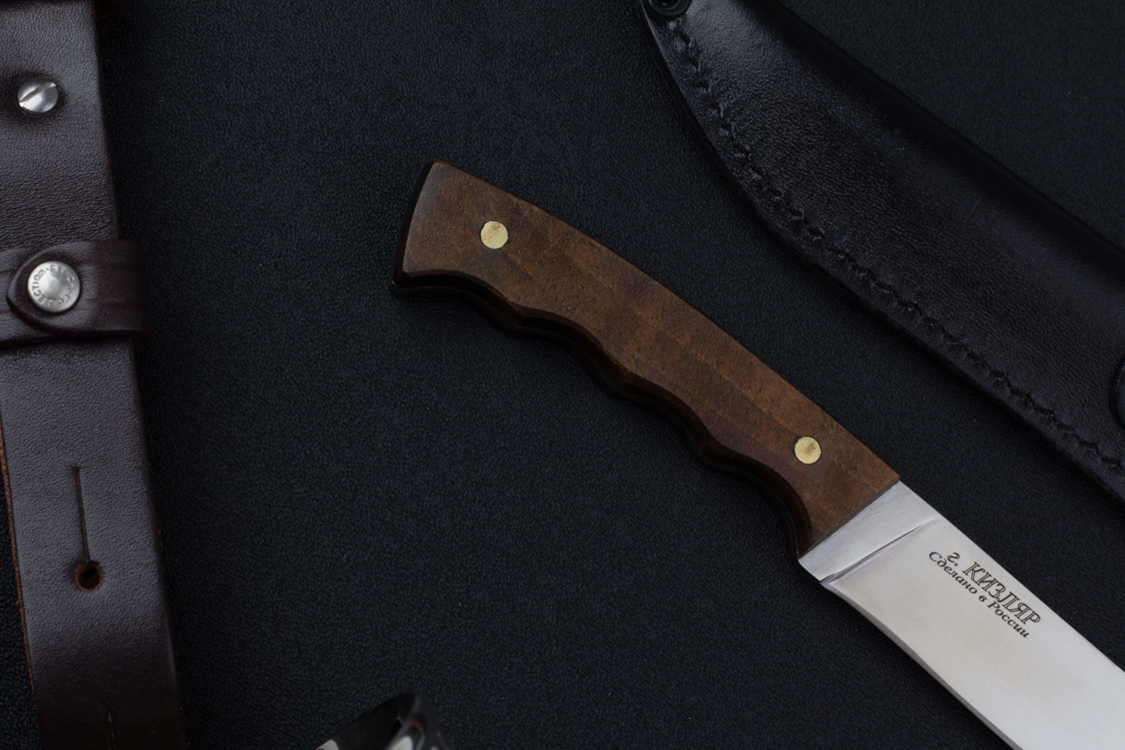 Нож Ш-1 65Х13/клепанный Беркут Кизляр