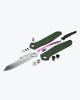 Складной нож Benchmade Mini Osborne сталь S30V, рукоять Green Aluminium