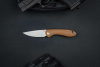 Складной нож CJRB Feldspar сталь D2, рукоять Brown G10