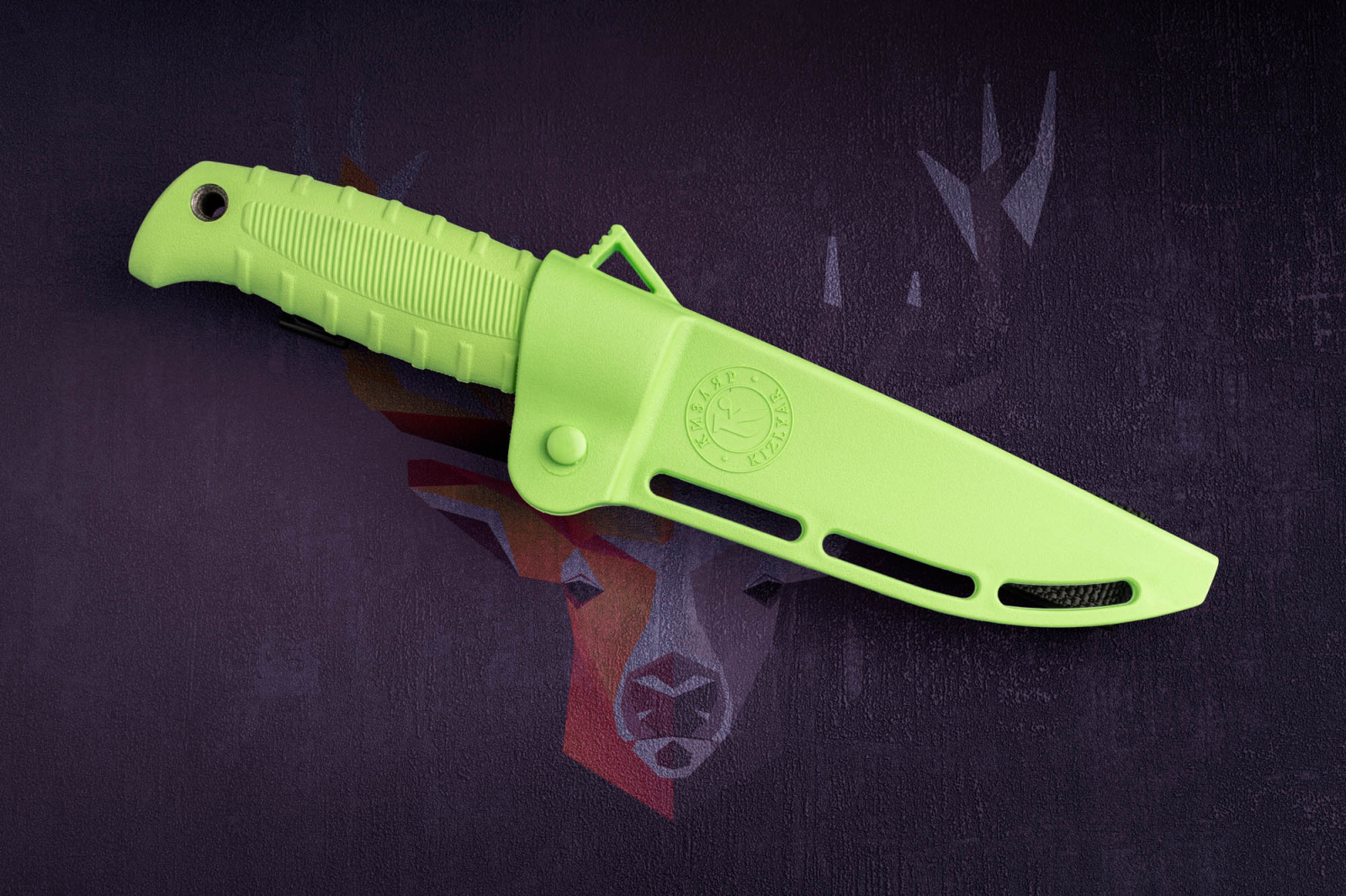 Нож Финский Салатовый