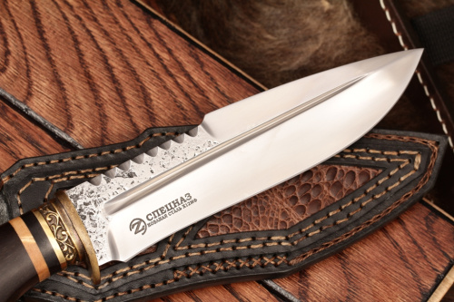 Нож Спецназ - Х12МФ пила Кизляр