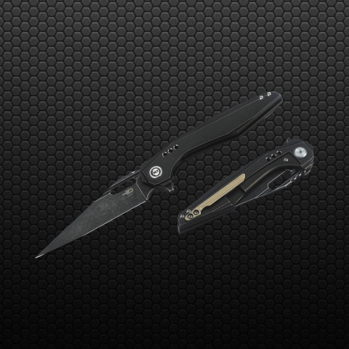 Нож складной Bestech Malware ALL Black