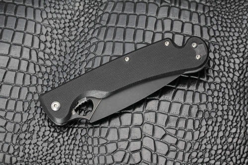 Складной нож Daggerr Arrow Flipper Stonewash сталь D2, рукоять Black G10 Складной нож Daggerr Arrow Flipper Stonewash сталь D2, рукоять Black G10